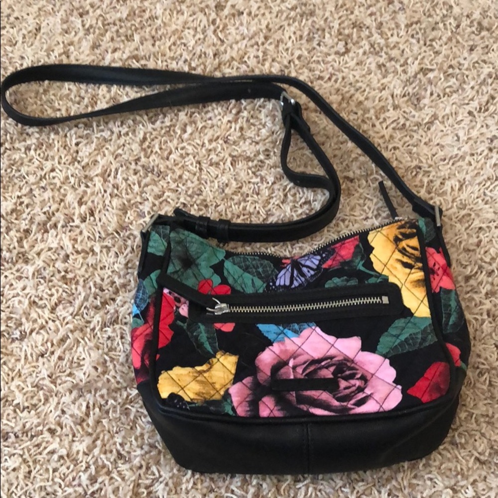 Vera Bradley floral crossbody